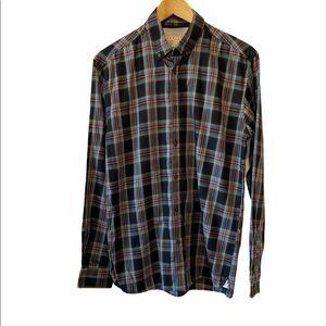 MENS NWOT JACK JONES Premium Tailored Plaid Shirt